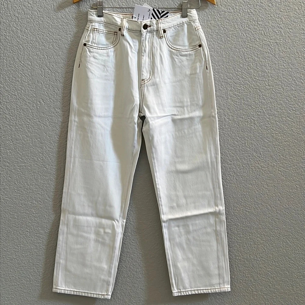 Free People • Sandrine Rose Hi Rise Wide Leg Jeans Size 27